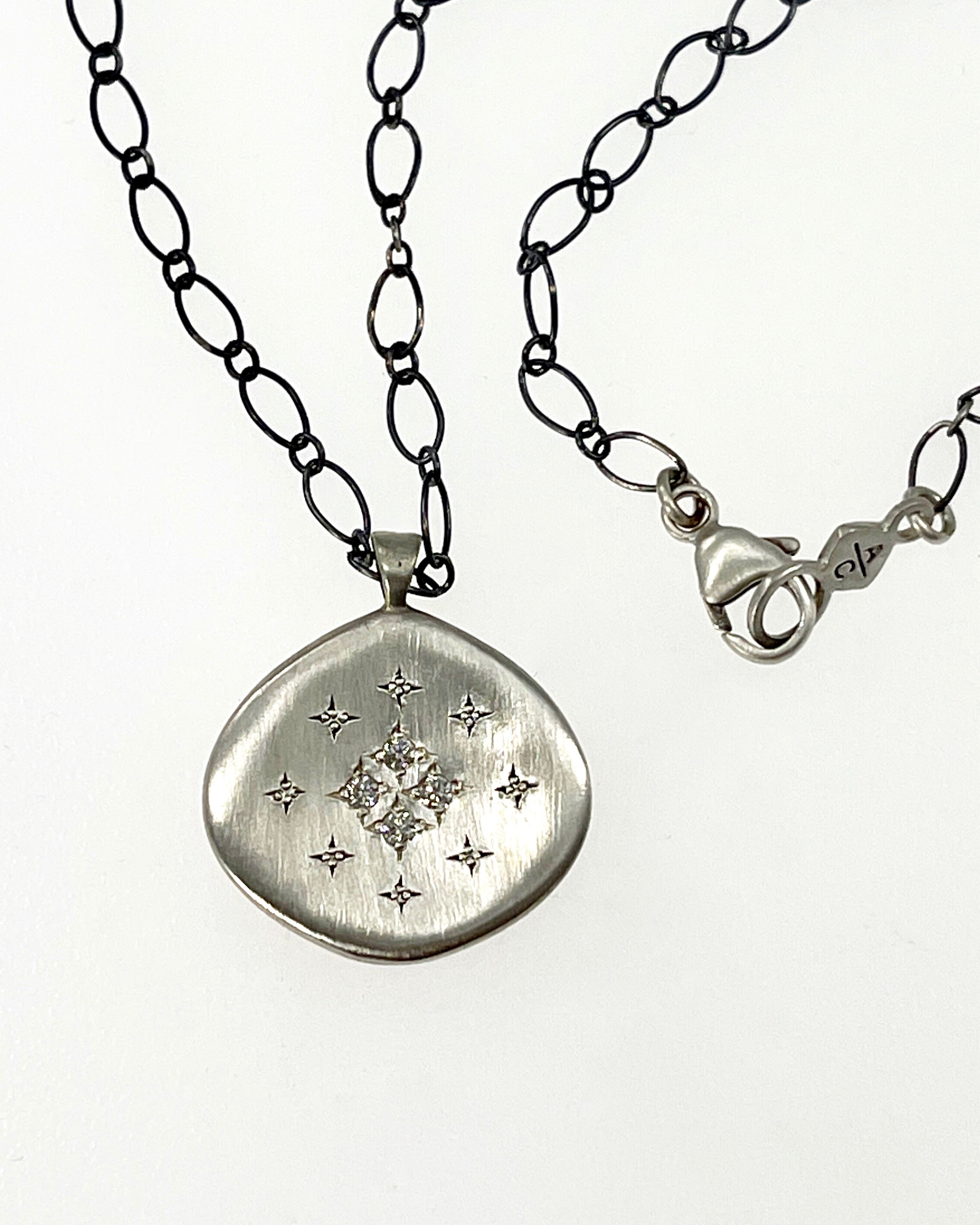 Adel Chefridi 4 Star Silver Lights Pendant