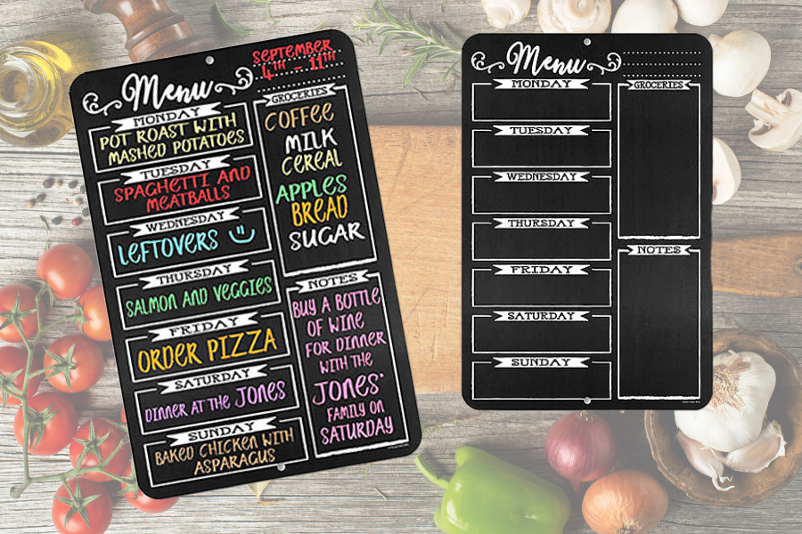 menu boards