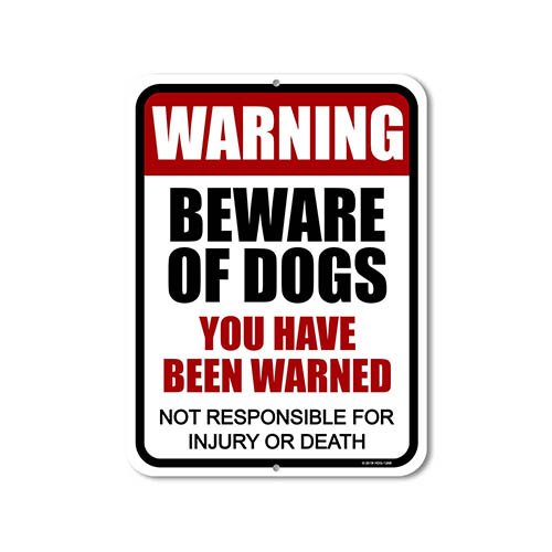 beware of a dog