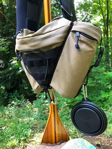 The Gearpac is your hands free dog walking and gear storage