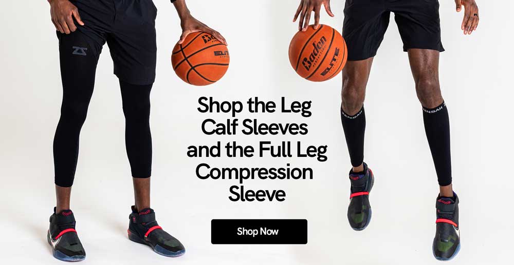 Compression Basketball Leg Sleeves - Compression for Basketball Player
