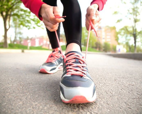 woman's running shoes