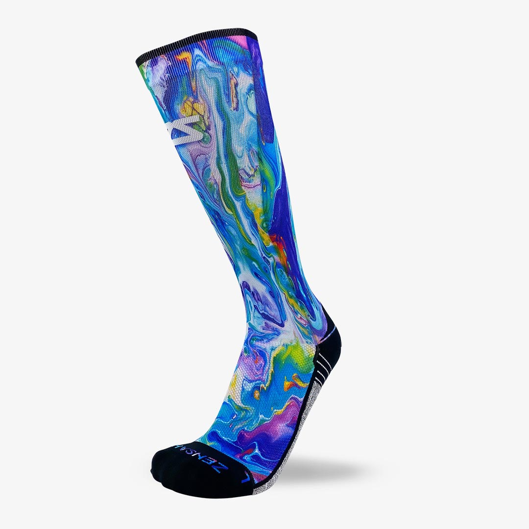 Blue Camo Compression Socks – 80 Acre Market