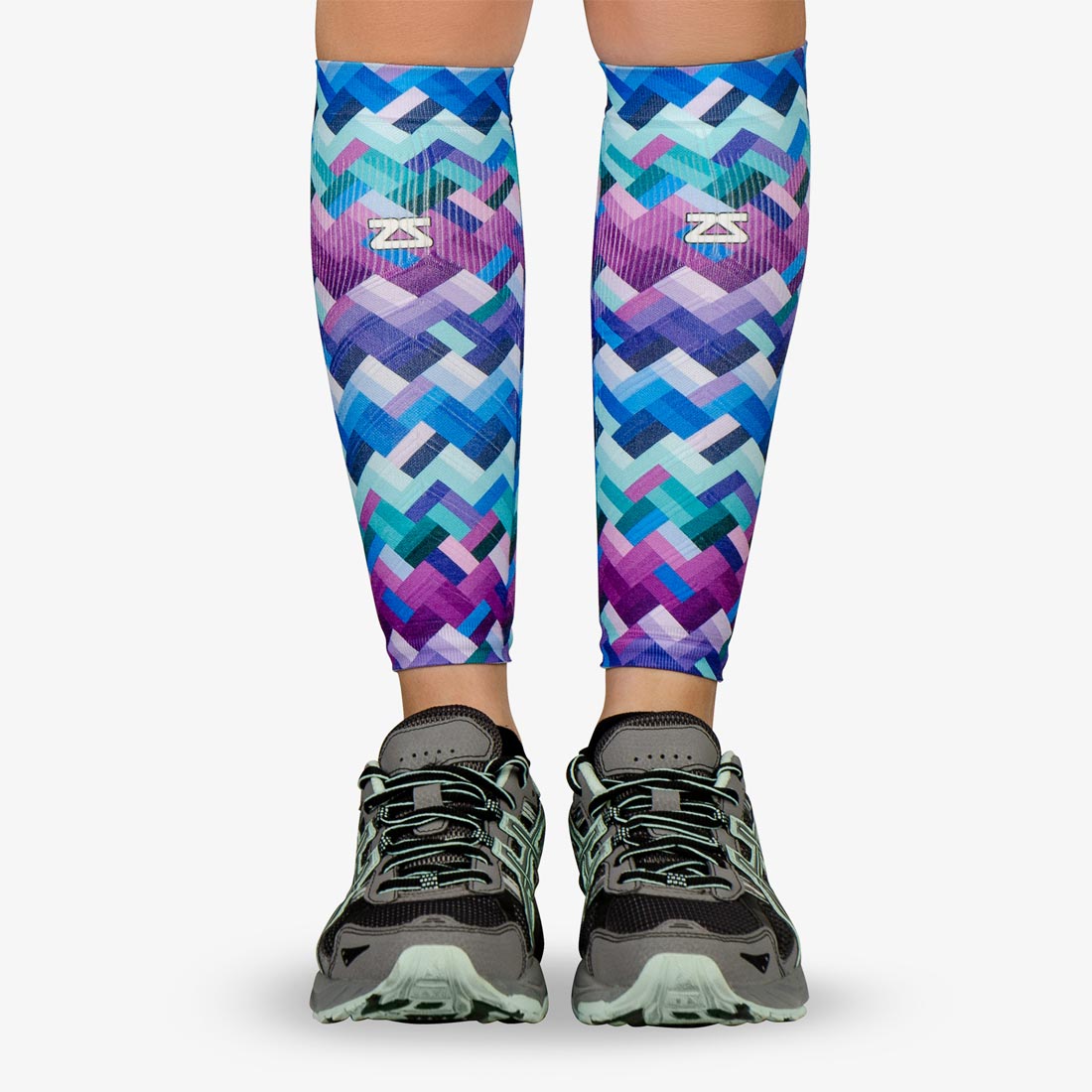 Groovy Compression Leg Sleeves, Calf Sleeve for Runners | Zensah