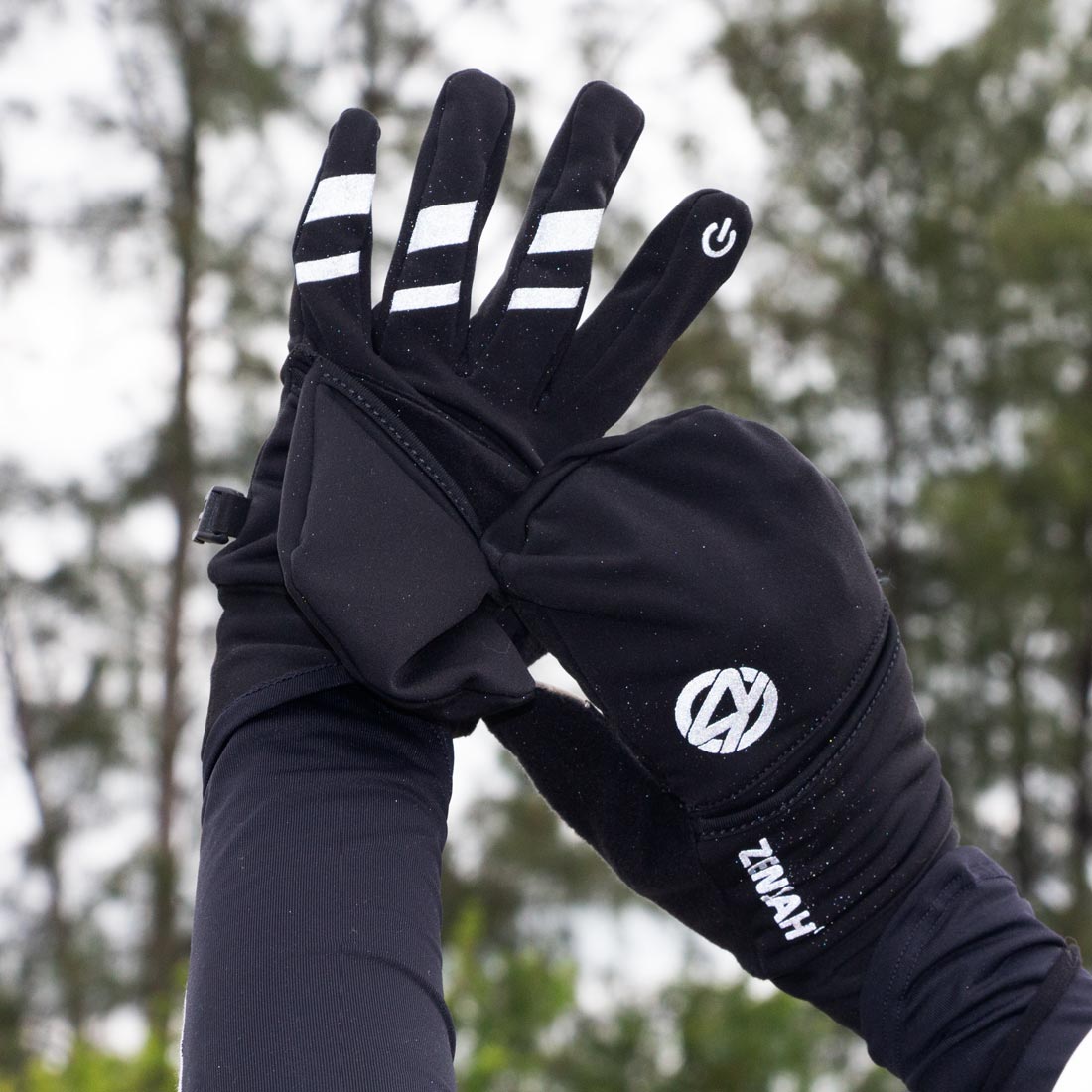 Convertible Smart Running Mittens - Best Gloves for Runners | Zensah