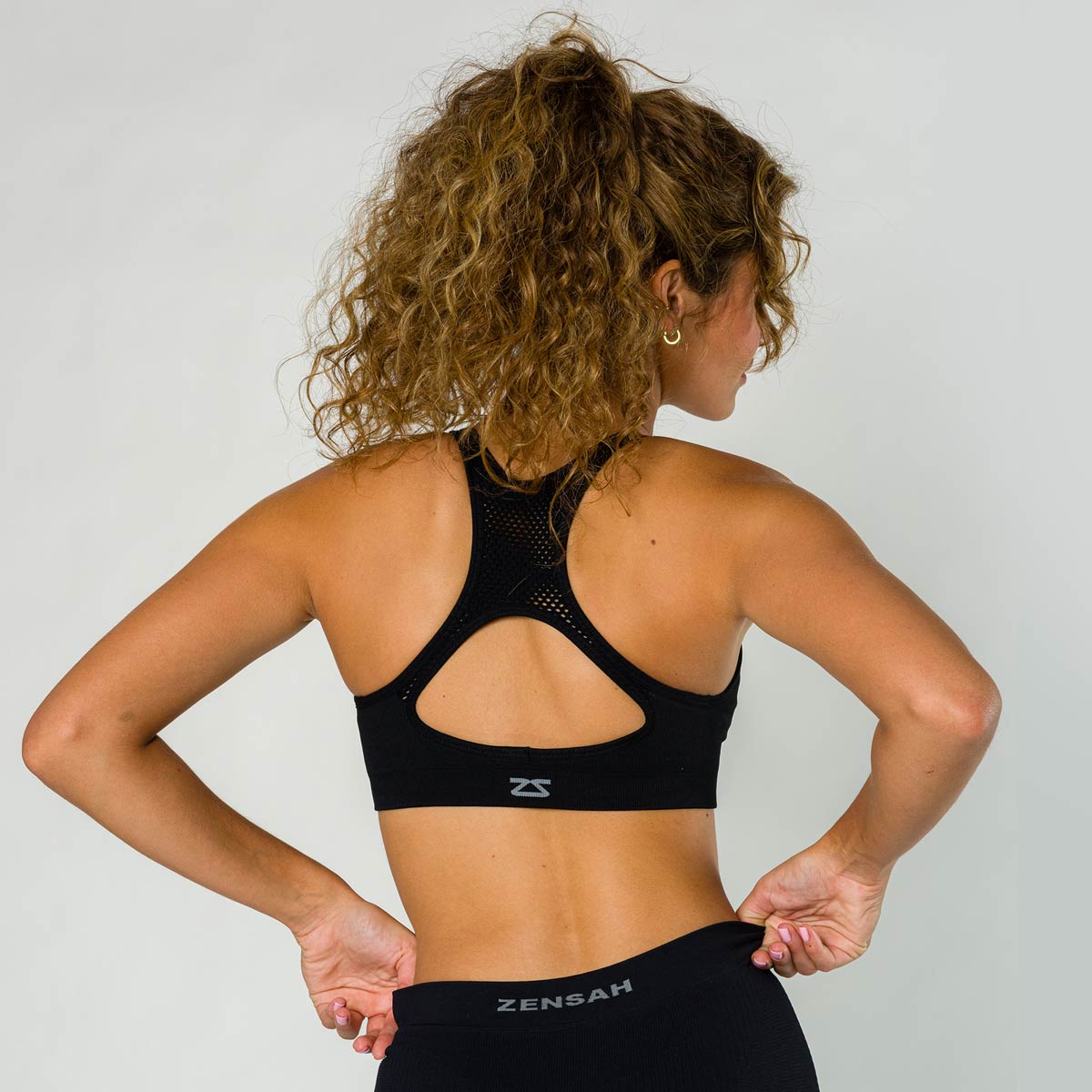 Racey Sports Bra Athletic Fitness Bra Zensah