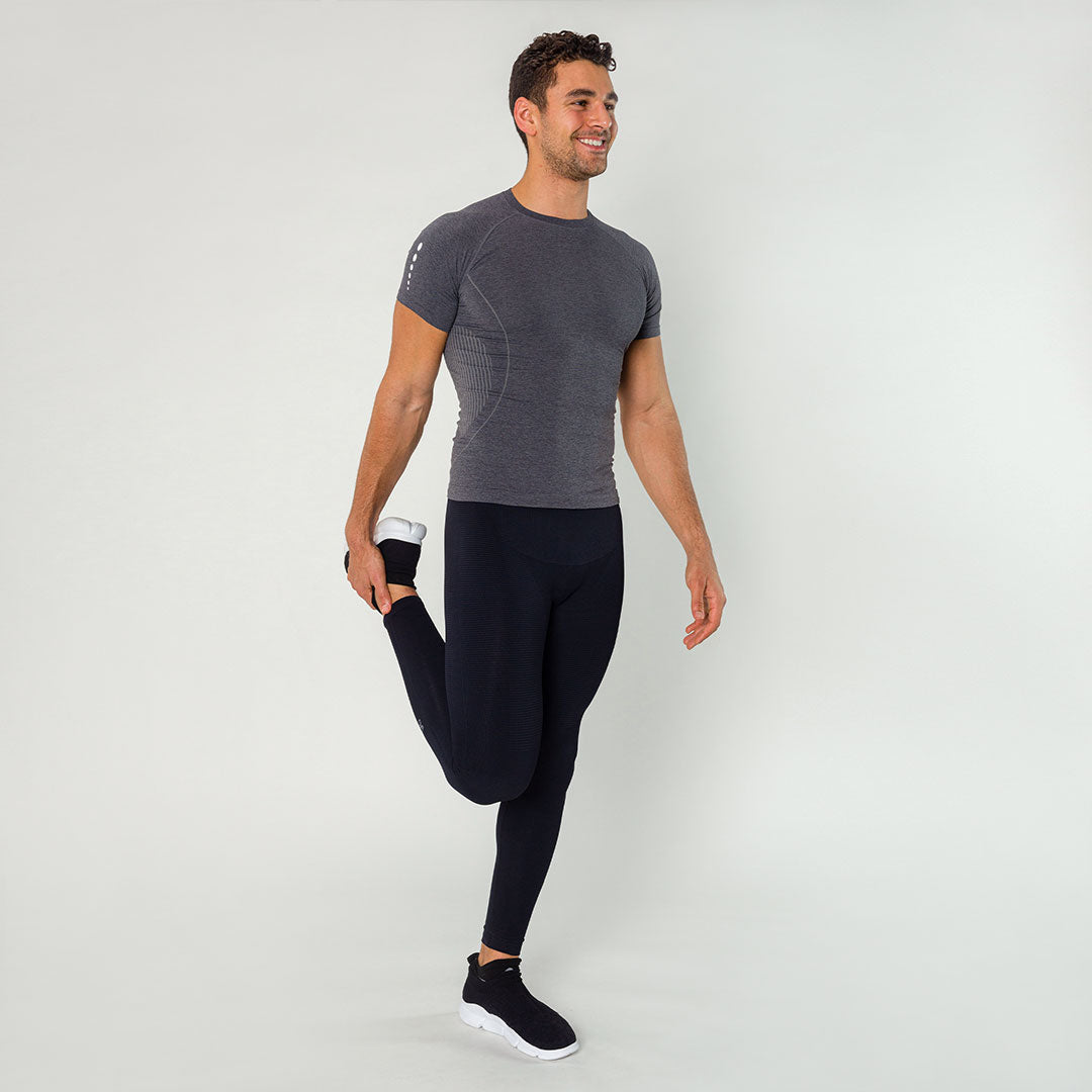 CompressionZ Compression Shorts Men - Compression Underwear for Sports -  Long Workout, Athletic, Biking, Running Mens Spandex