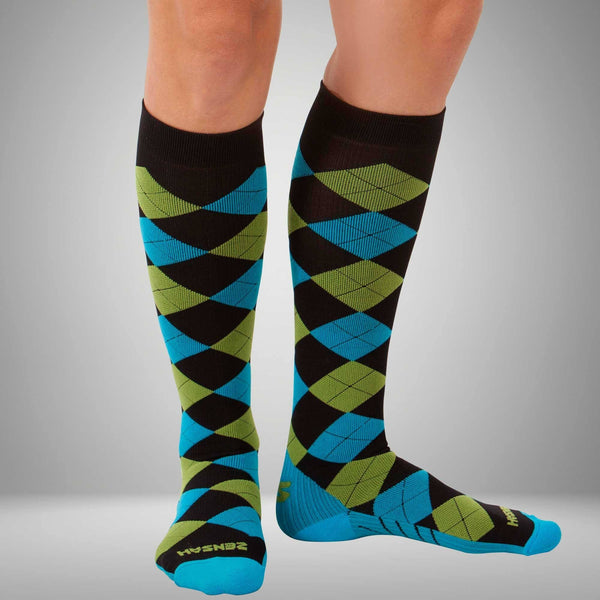 Argyle Compression Socks Best Compression Sock Zensah