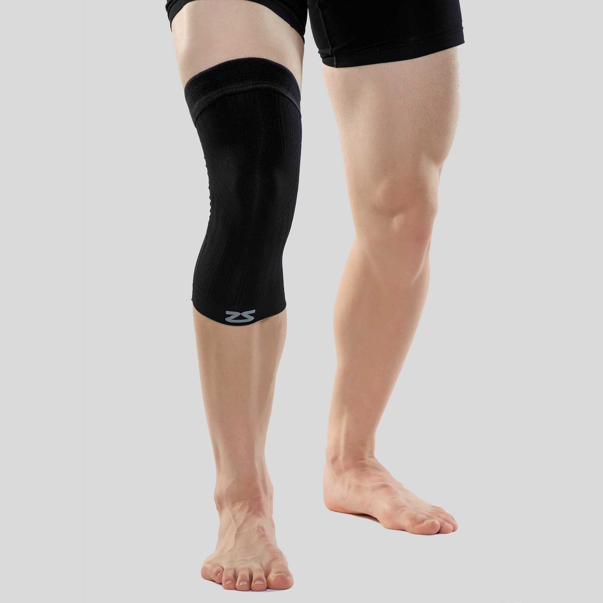 Full Leg Compression Sleeve - Long Full Length Support for Thigh, Knee, Calf  for Men, Women, Running, Basketball, Football (Medium, Black) : :  Health & Personal Care