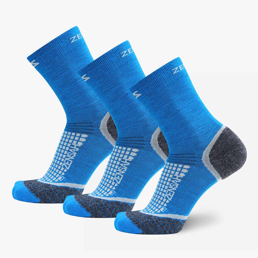 Mini Crew Wool Running Socks - Hiking, Sports | Zensah