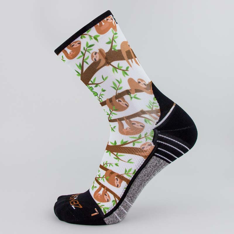 Tiger Print Running Socks (Mini-Crew)