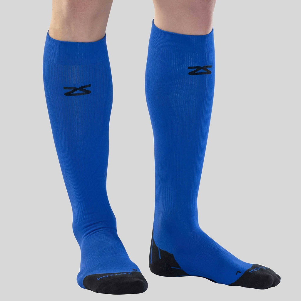 Compression socks for women red and blue