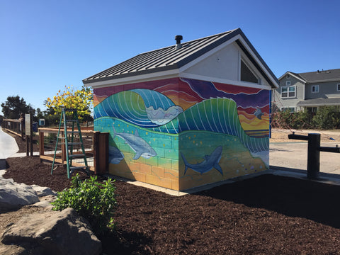 seacliff village park mural artist santa cruz california