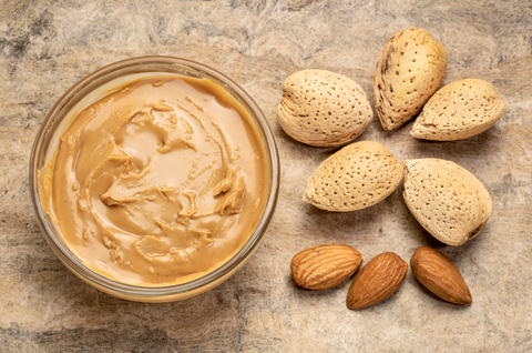 almond butter and nuts