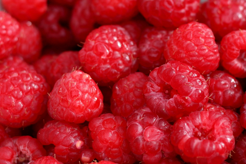 bundle of raspberries