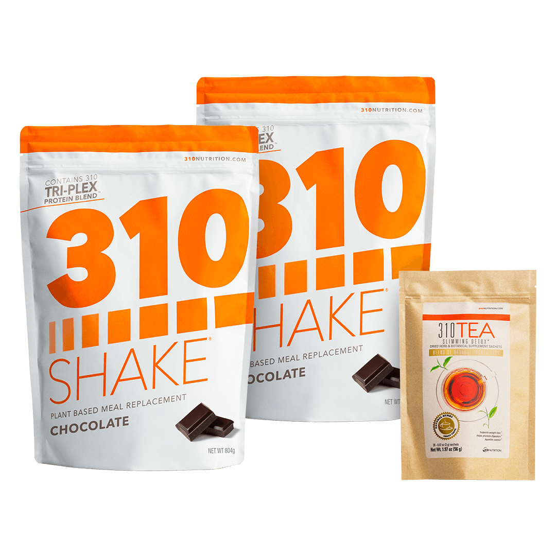 Buy 2 Shakes & Get a Free Supplement - Chocolate / Chocolate / 310 Tea
