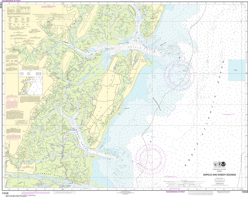 noaa-chart-11510-sapelo-and-doboy-sounds-captain-s-nautical-books