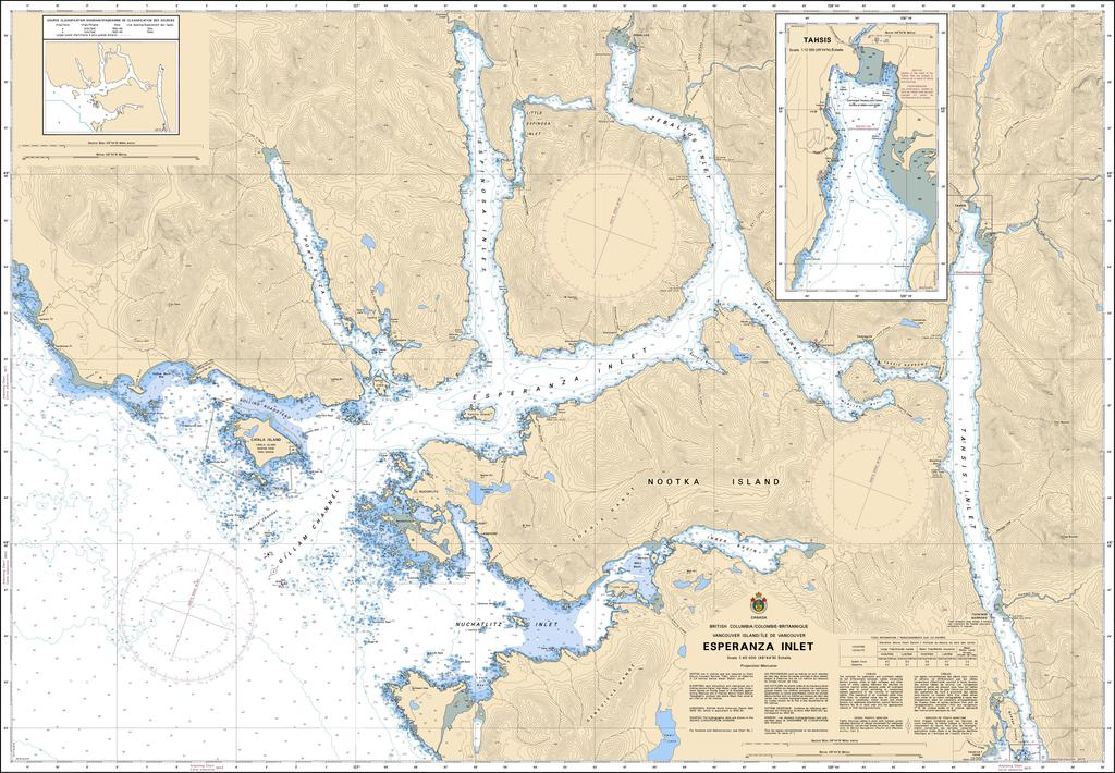 Nautical Charts Tagged "Vancouver Island West Coast" Captain's