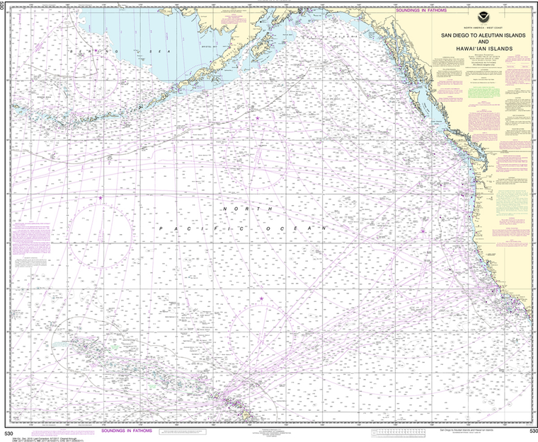 Noaa Charts For The Hawaiian And Pacific Islands Tagged Large Sailing