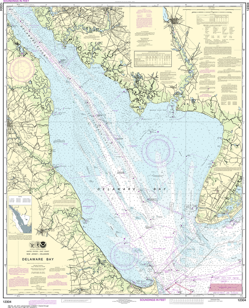 NOAA Charts for the MidAtlantic Coast Captain's Nautical Books & Charts