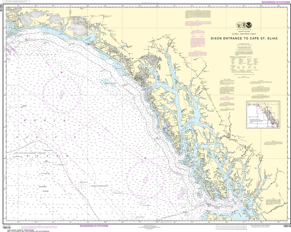 Pod Noaa Charts For The Alaska Coast Prince William Sound Captains Nautical Books And Charts 0937