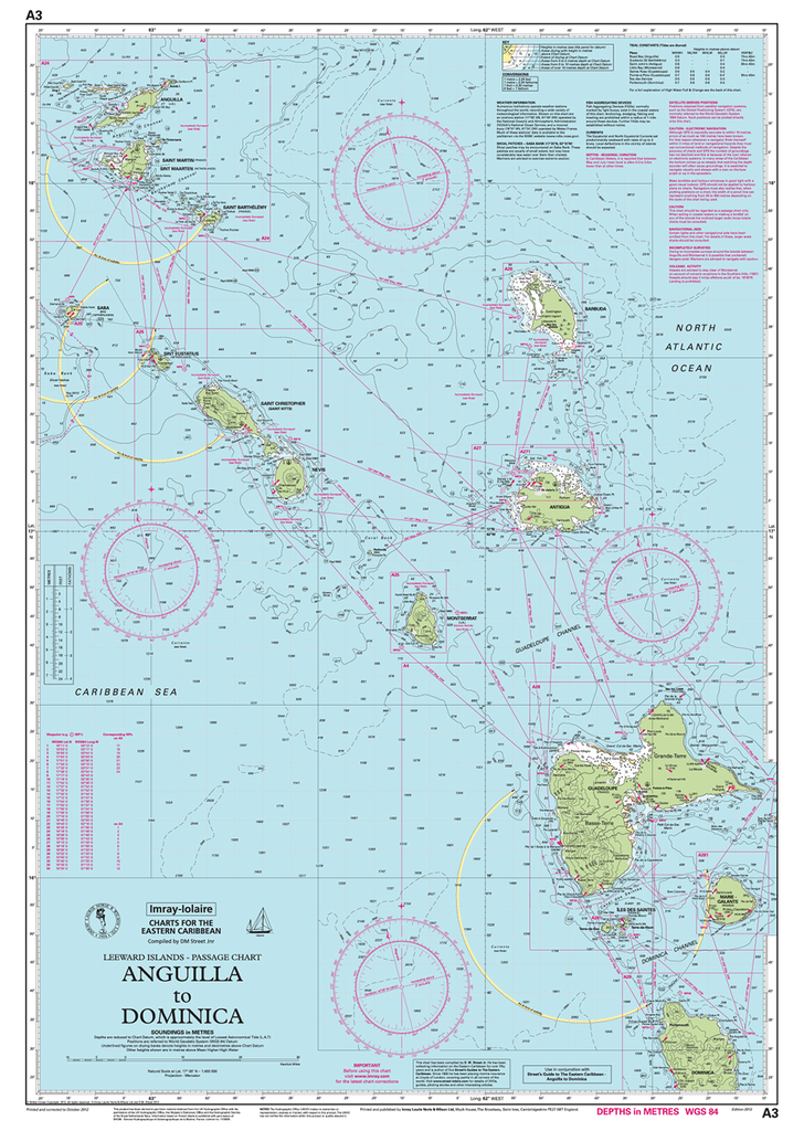 imray-caribbean-chart-a3-anguilla-to-dominica-captain-s-nautical