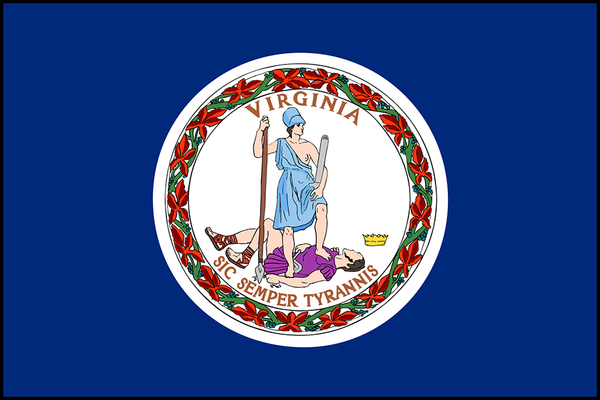 Virginia State Flag - Captain's Nautical Books & Charts