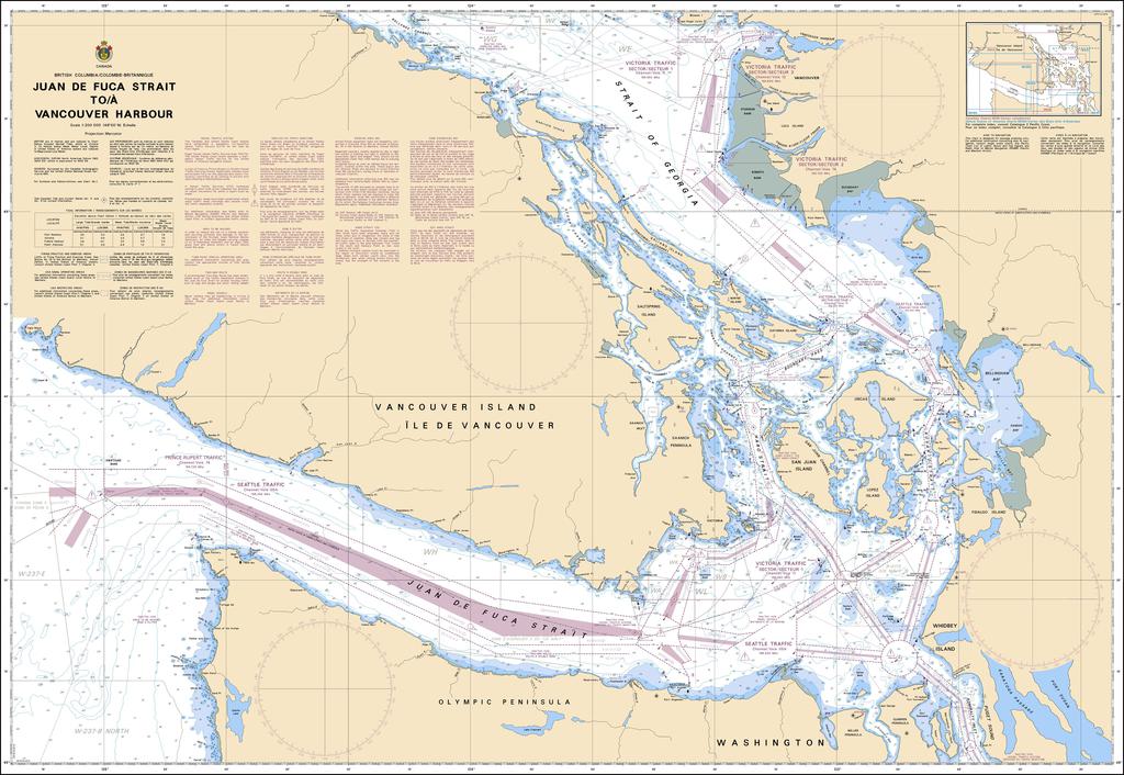 CHS Canadian Charts, Pacific Coast Captain's Supplies Tagged