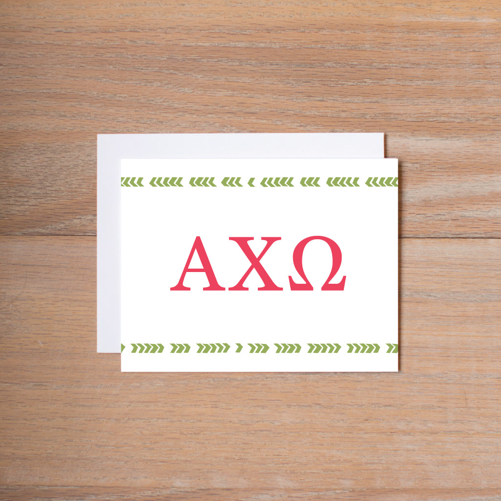 Boho Sorority Note Cards