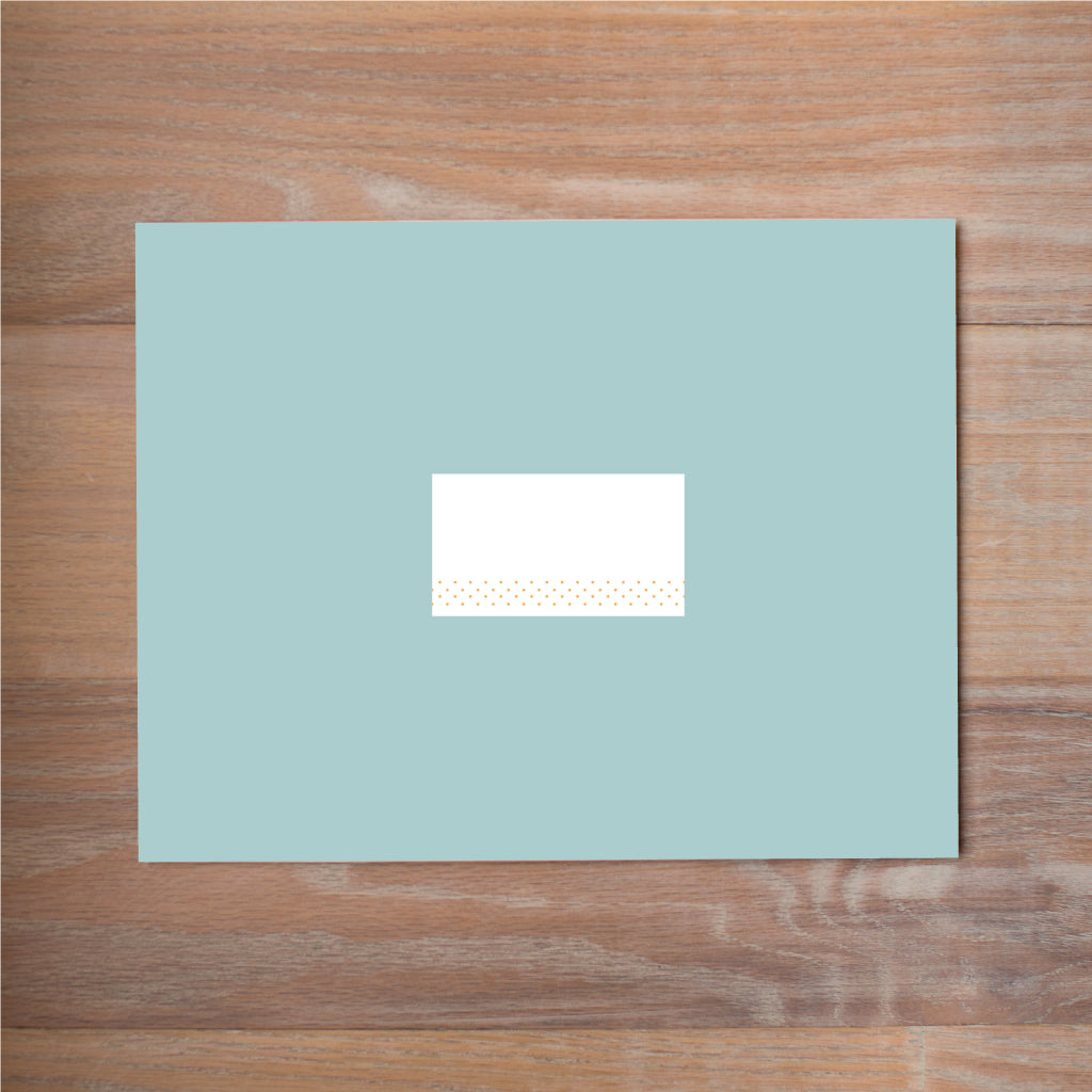 Sweet Monogram Mailing Labels