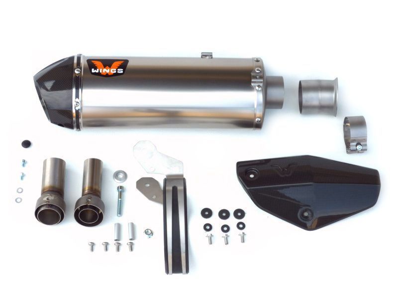 Wings Slip-on Exhaust KTM 1090/1190/1290 Super Adventure R/S/T 2013-2018