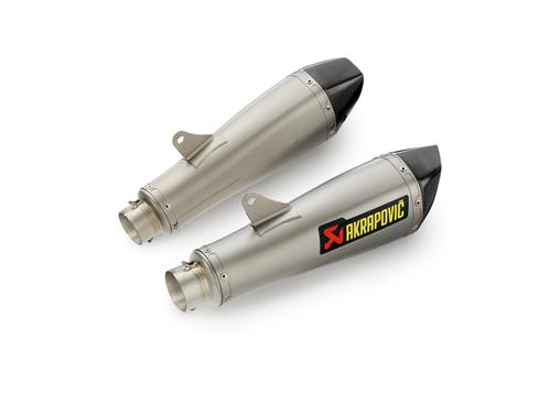 KTM Akrapovič Silencer "Evolution Line" 1190 RC8/R 2008-2015