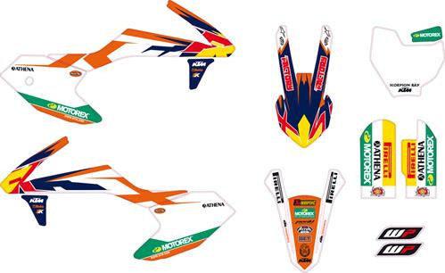 Ktm Factory Graphics Kit 50 Sx 16 Ktm Twins