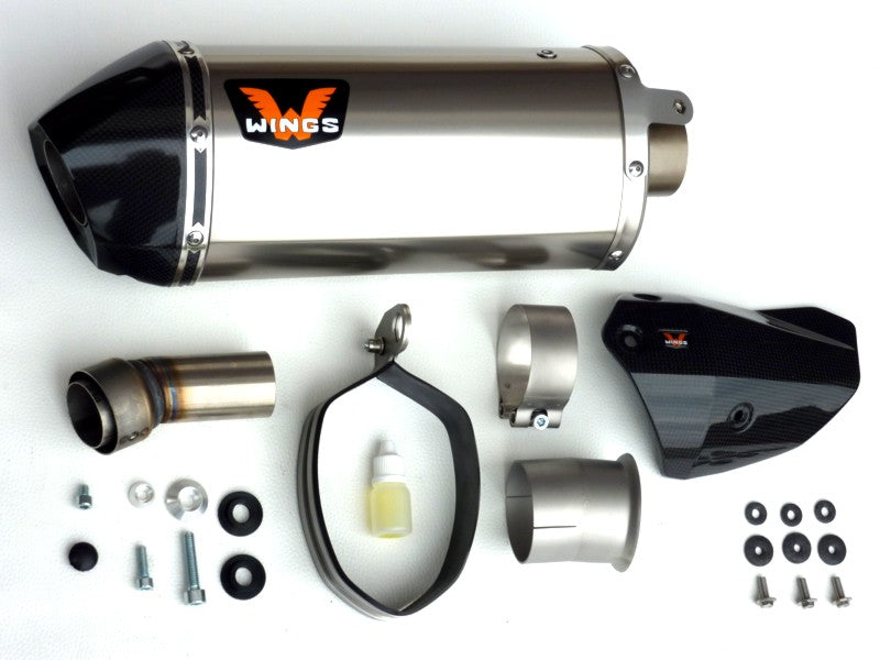 Wings Slip-on Exhaust KTM 1290 SuperDuke R 2016-2018