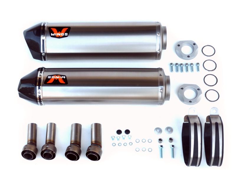 Wings Slip-on Exhaust KTM 990 ADV/SMR/SMT/SE 2006-2013