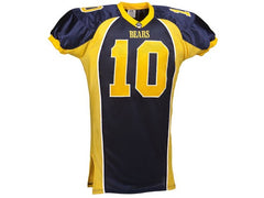 Yellow football jersey