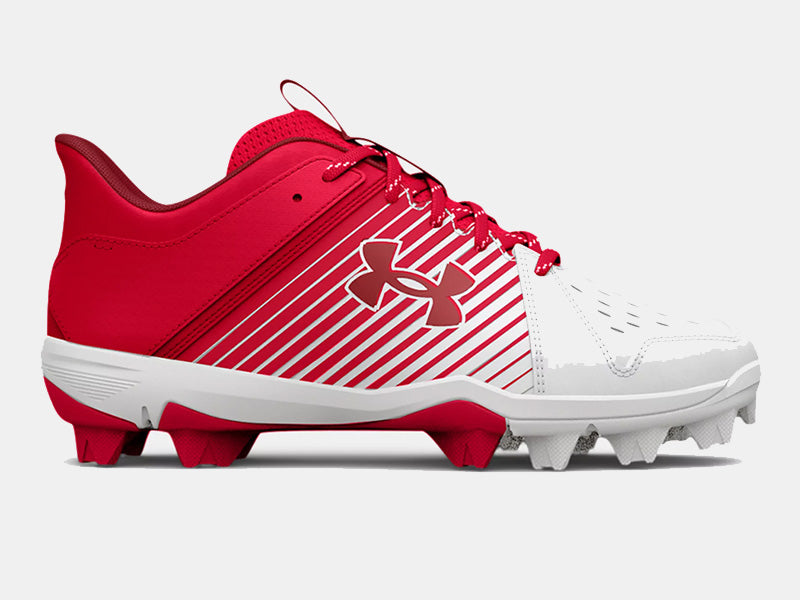 Under Armour Leadoff Low RM Men's Molded Cleat Red