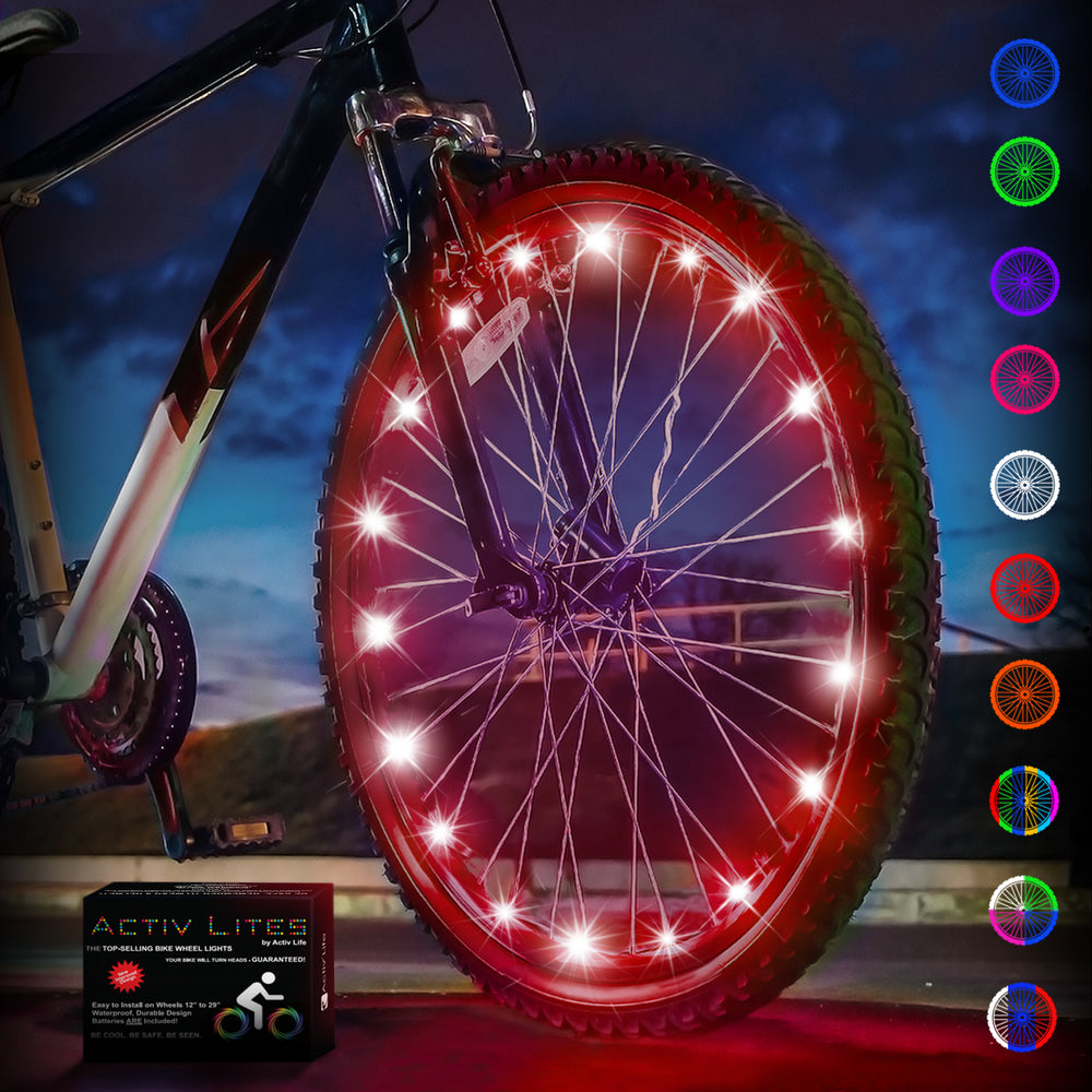 Activ Life LED Bike Wheel Lights (1 Pack) | Activ