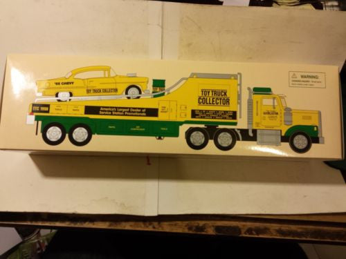 hess toy truck and race car