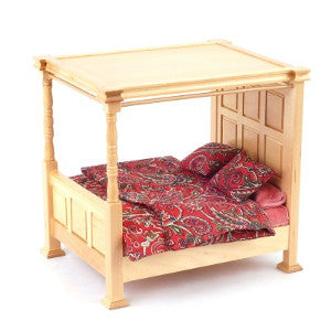 dolls house four poster bed