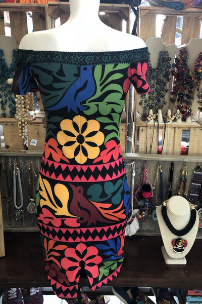 Mexican Jalapita Printed Dress – Cielito Lindo