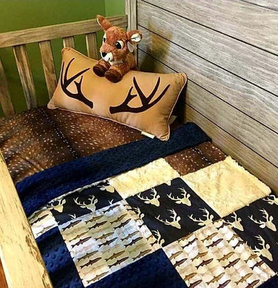 baby boy fishing crib bedding