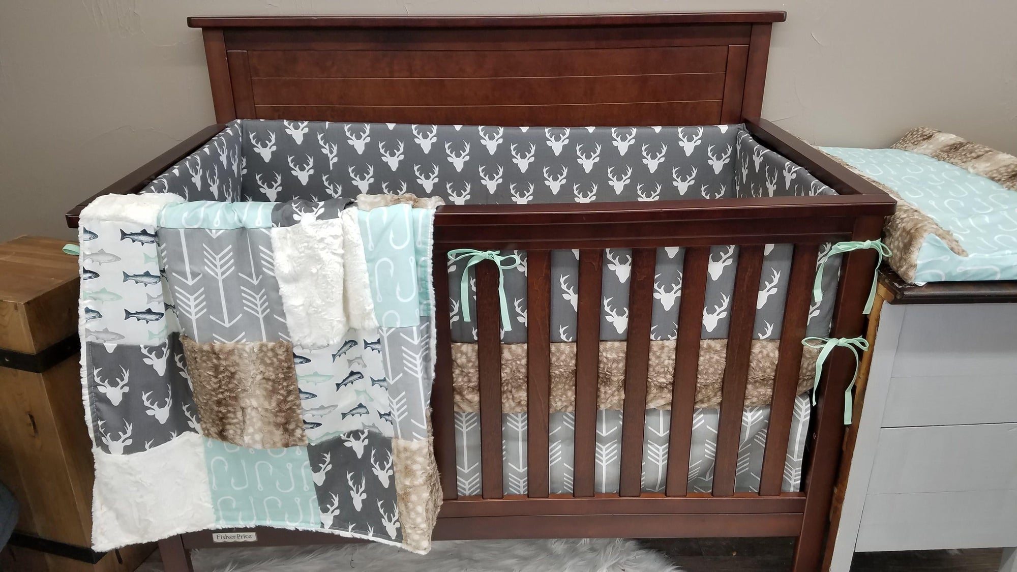 fishing crib sheets