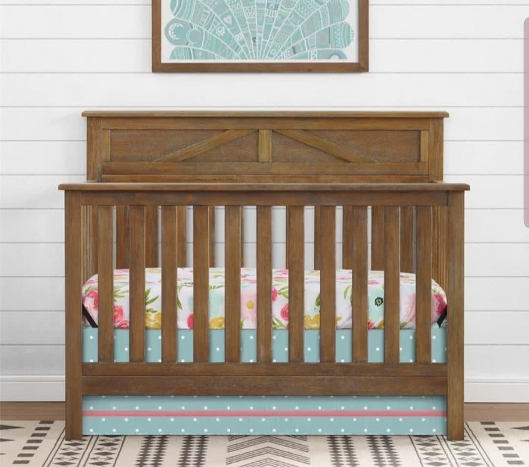 barn door baby crib