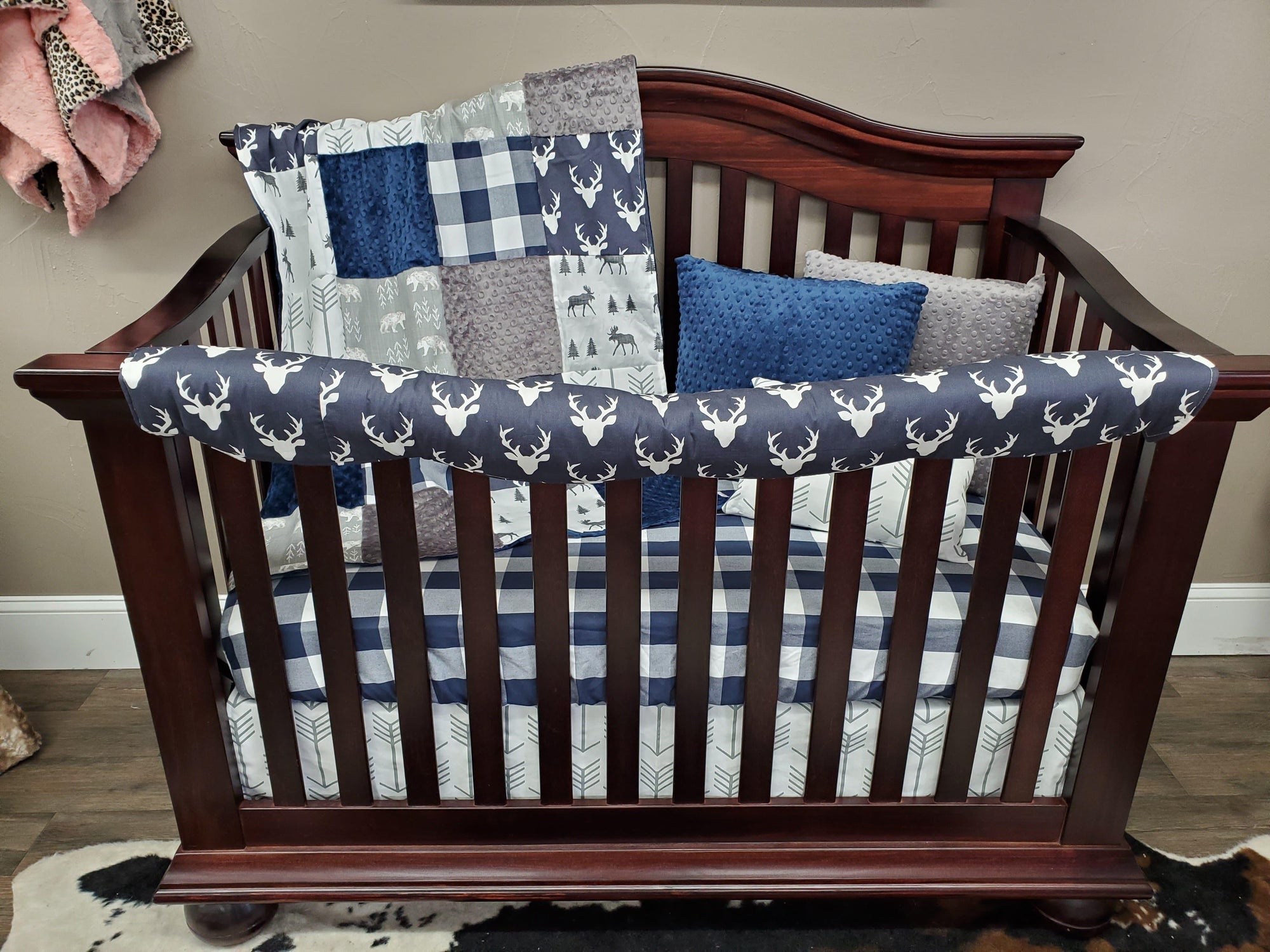 cradle bedding for boy