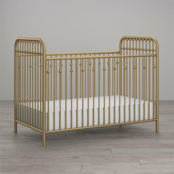 baby crib gold