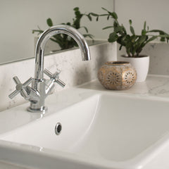 bathroom renovation-basin tap