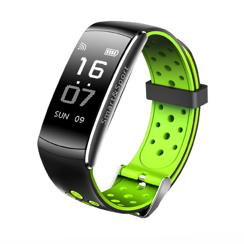 New IP68 Waterproof Smartband Watch Blood Pressure Heart Rate Monitor ...