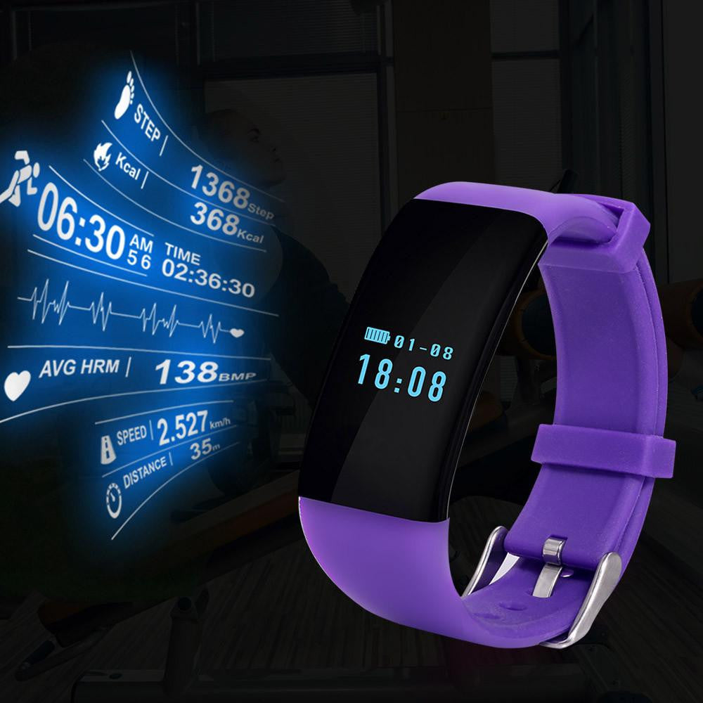 Ultra Light Fashion Smart Watch Fitness Activity Tracker with Pedomete ...