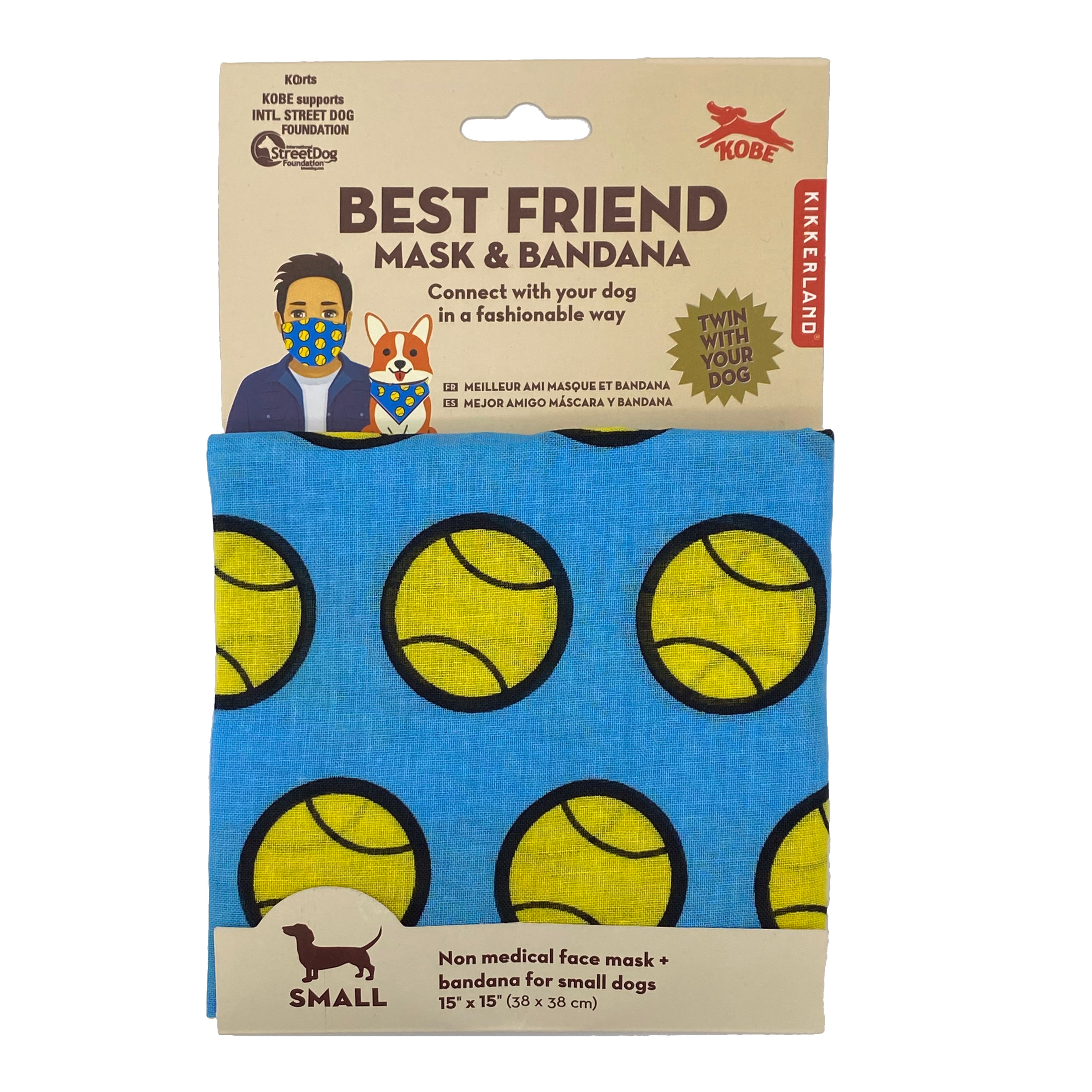 Best Friend Mask & Bandana - S